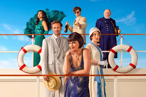 Miss Fisher’s Murder Mysteries: Death by Deckchair is a co-production of Queensland Theatre, Sydney Theatre Company and Jones Theatrical Group.