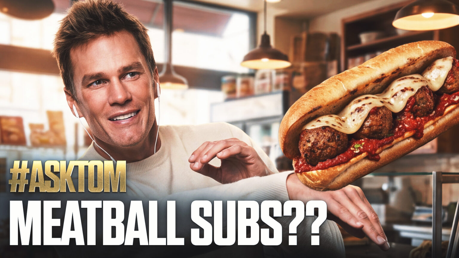 How Did Tom Brady Learn To Say 'Meatball Sub,' And How Many Such Passes Did He Throw?