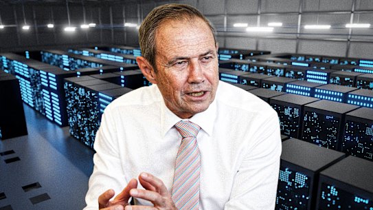 WA Premier Roger Cook, data centres, Western Australia. 