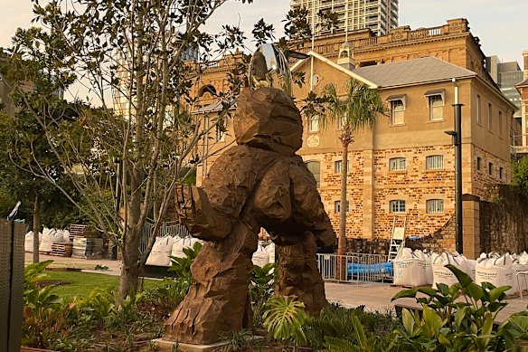 Sheila was commissioned as part of Queen’s Wharf.