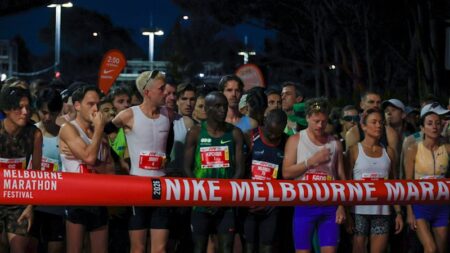 Cloudy weather ahead as legendary Kenyan runner Eliud Kipchoge and women’s record holder Sinead Diver lead race day field