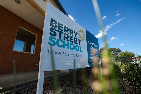 Berry Street School in Narre Warren is a last resort for students who have disengaged from mainstream schools and has a waiting list of more than 100 students. 