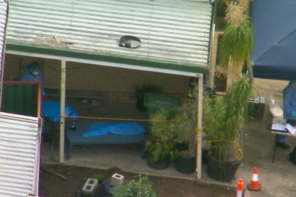The man identified as Tony Cue was found dead at the unit in Woodridge. 