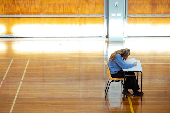 The number of students receiving special adjustments on their external year 12 exams has grown by 1 per cent of the cohort each year since 2022.