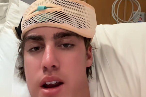 Eddington has been sharing his cancer journey online, garnering millions of views.