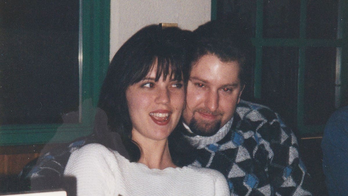 Bonnie Lou Gower and Richard Evonitz sitting together.