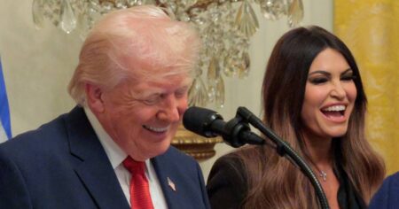 President Donald Trump Says Don Jr.’s Ex-Fiancee Kimberly Guilfoyle Wasn’t ‘Family’ After Resignation