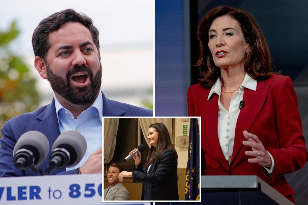 Hochul deflects blame after friendly fire diss from Mike Lawler’s Dem opponent — that was caught on video