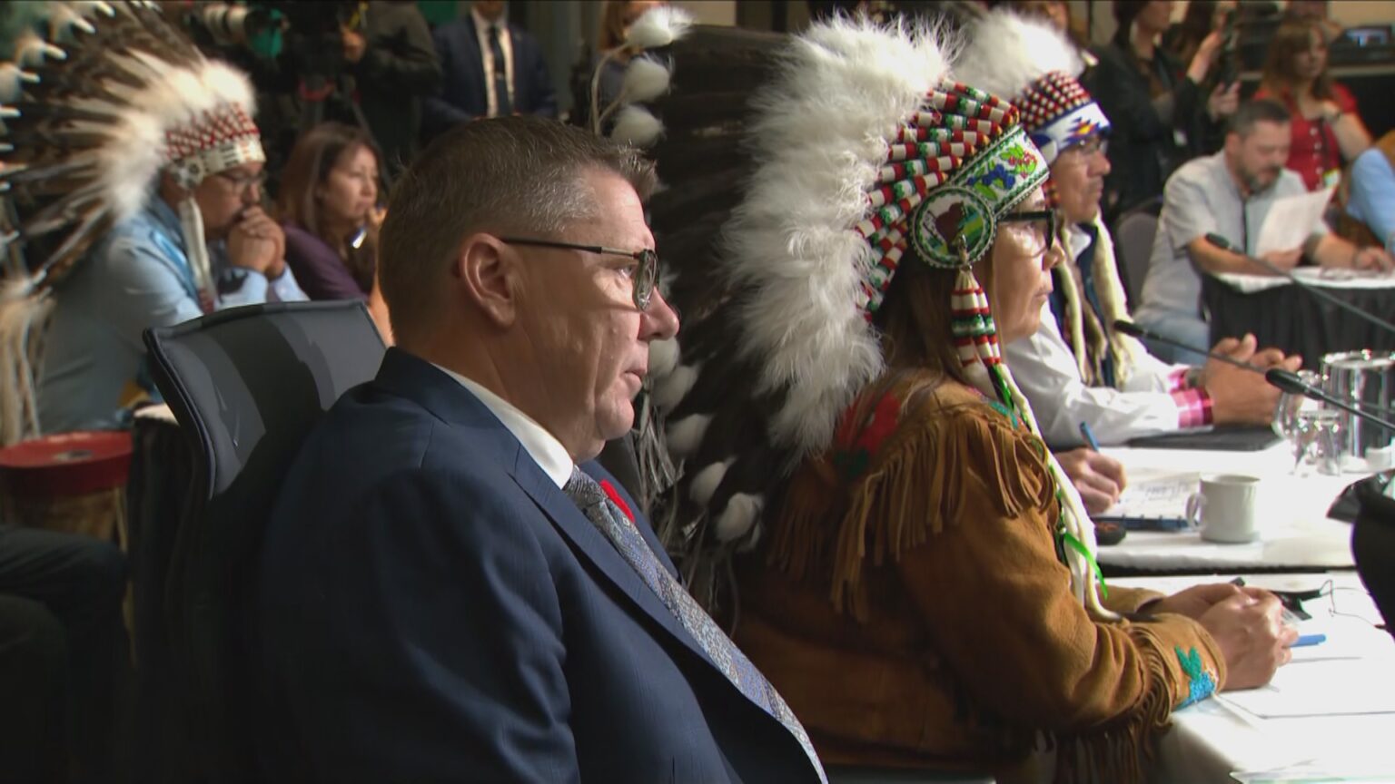 Sask. First Nations leaders raise land rights, policing concerns at historic Ottawa meeting