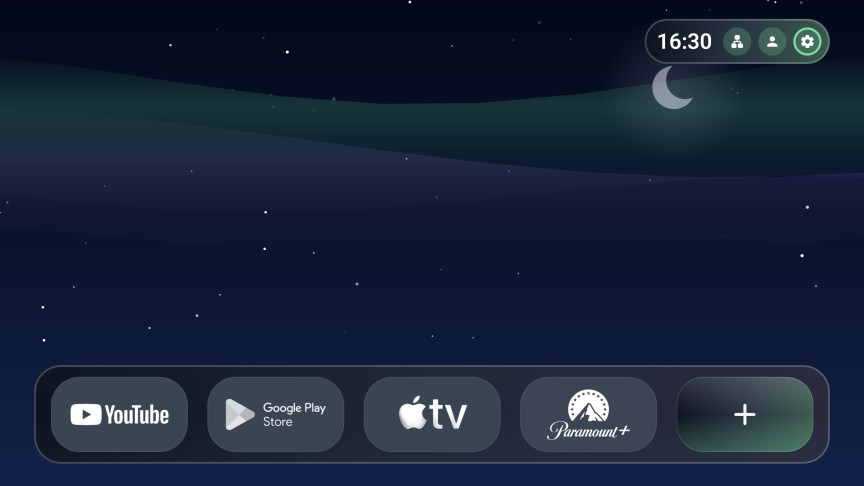 The main Monet Launcher interface.