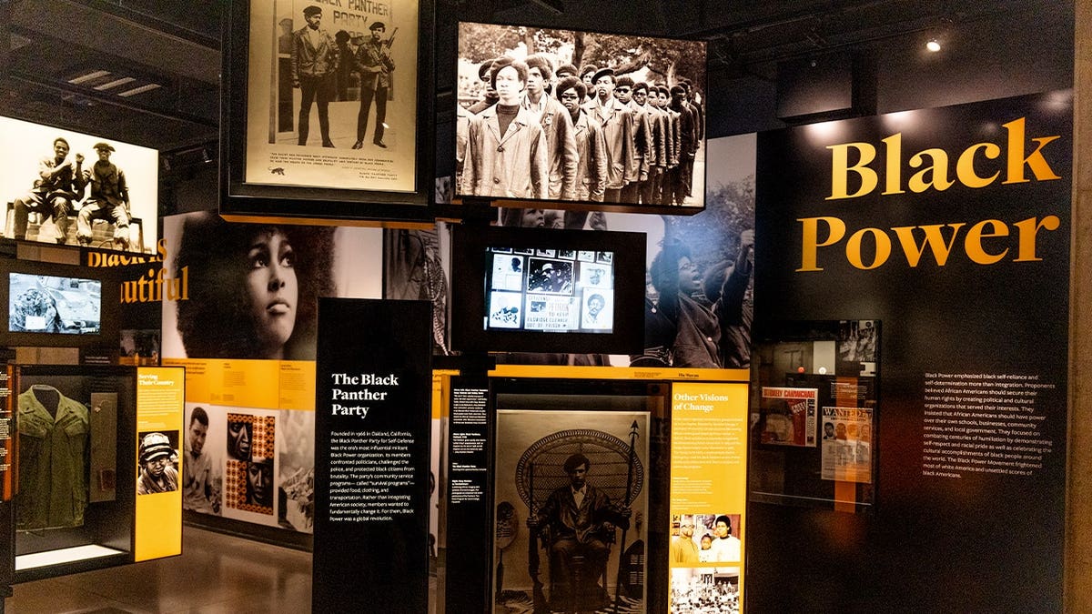 An exhibit at the Smithsonian National Museum of African American History and Culture