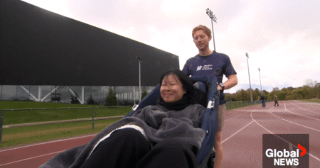 Montreal couple takes on marathon together following ALS diagnosis