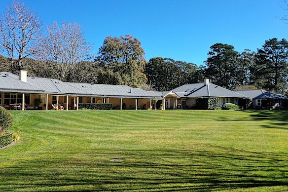 Alan Jones’ farm at Fitzroy Falls in the Southern Highlands.