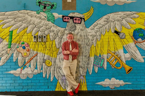 Year 12 Latin teacher from Caringbah High School Andrew Gollan.