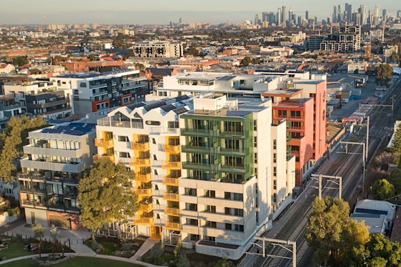 The Nightingale Village is a collection of six neighbouring buildings in Melbourne’s inner north. 