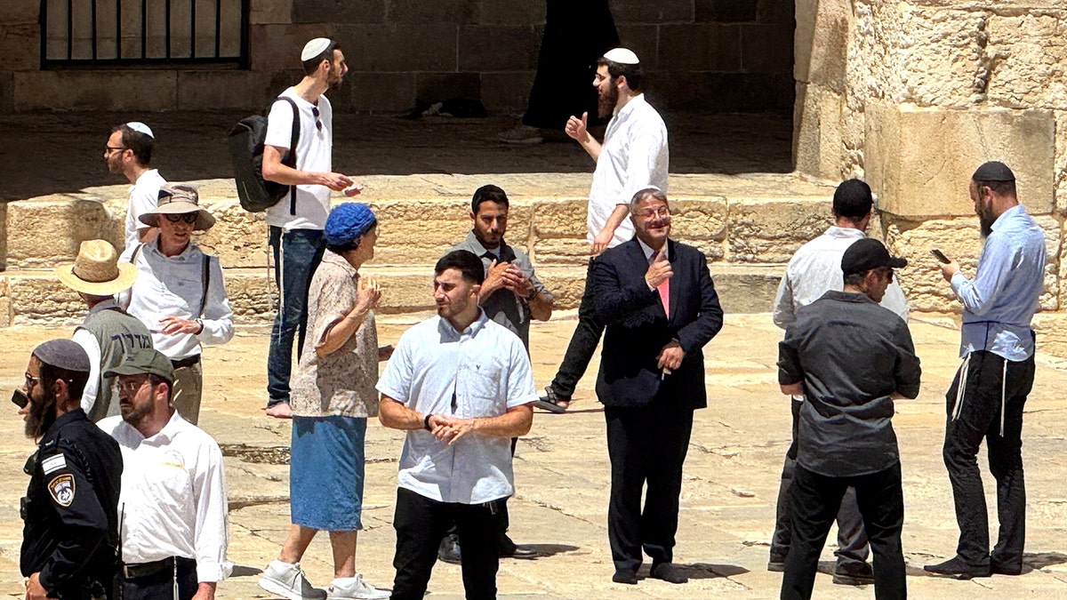 Ben Gvir visits the Temple Mount