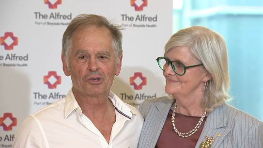 Phil Haines and Sam Mostyn.