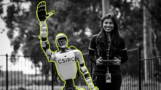 Dr Kavindie Katuwandeniya is involved in a CSIRO-led program which could facilitate the take-up of robots in industry.