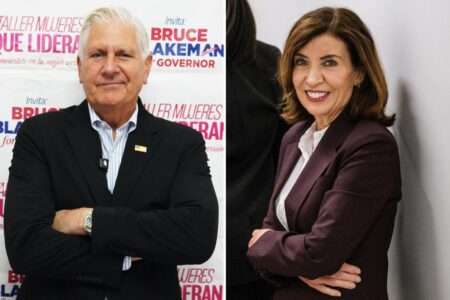 Blakeman has big lead over Hochul among independent voters — but Dem ahead overall: poll