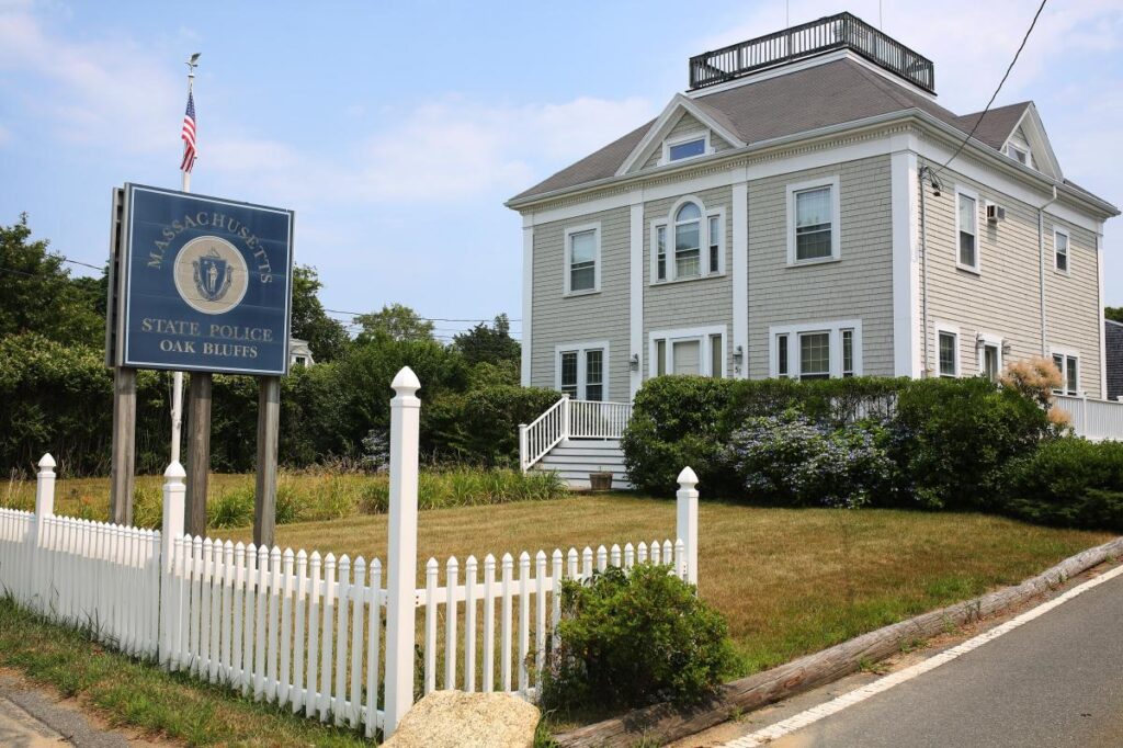 Woman found naked on Martha’s Vineyard road says she was raped by school security director at State Police barracks: DA