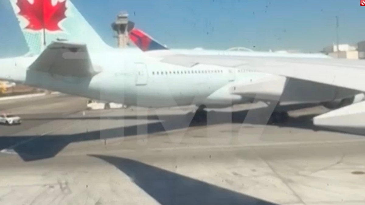 An Air Canada aircraft at LAX