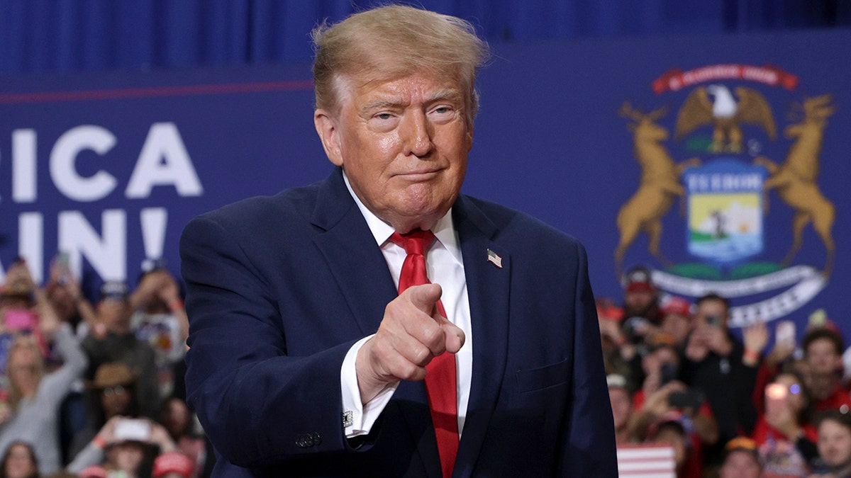 Trump speaks at rally