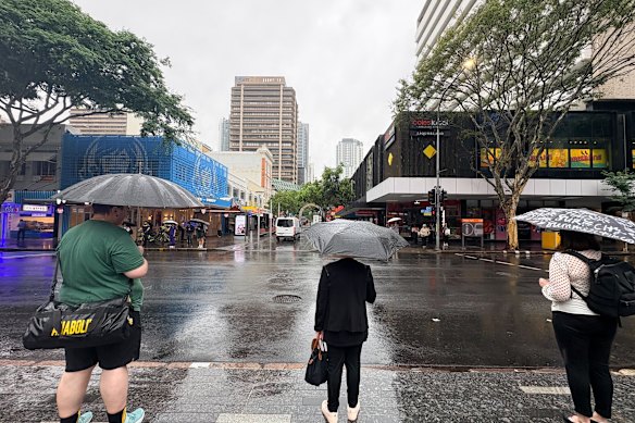 Severe thunderstorms are predicted across parts of south-east Queensland on Tuesday, with the potential for flash flooding, large hail and damaging winds. 