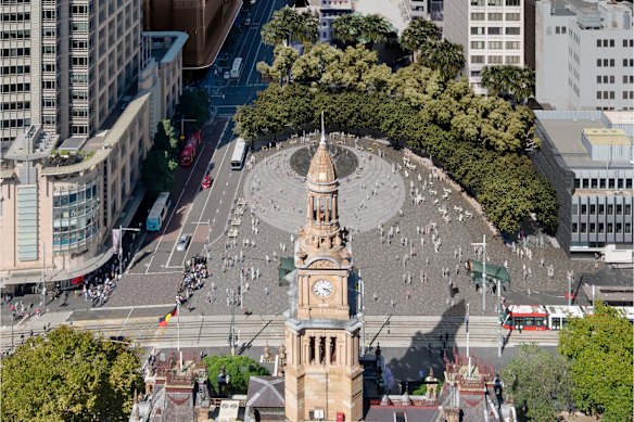 Lord Mayor Clover Moore said more public space was “not a nice-to-have, it is essential infrastructure”.