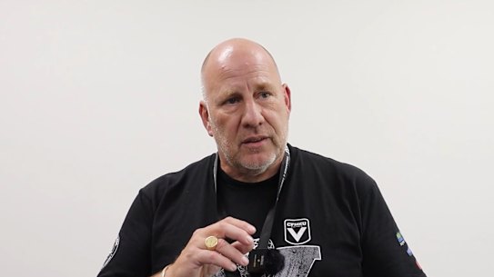 CFMEU head of training Steven Deer.