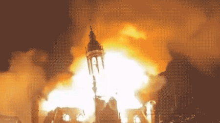 Limoges Town Hall 'largely lost' after far-left rioters set historic building on fire amid French unrest
