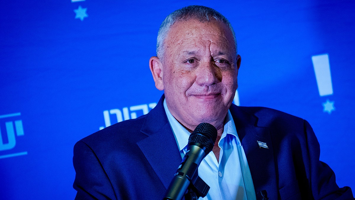Gadi Eisenkot at campaign rally