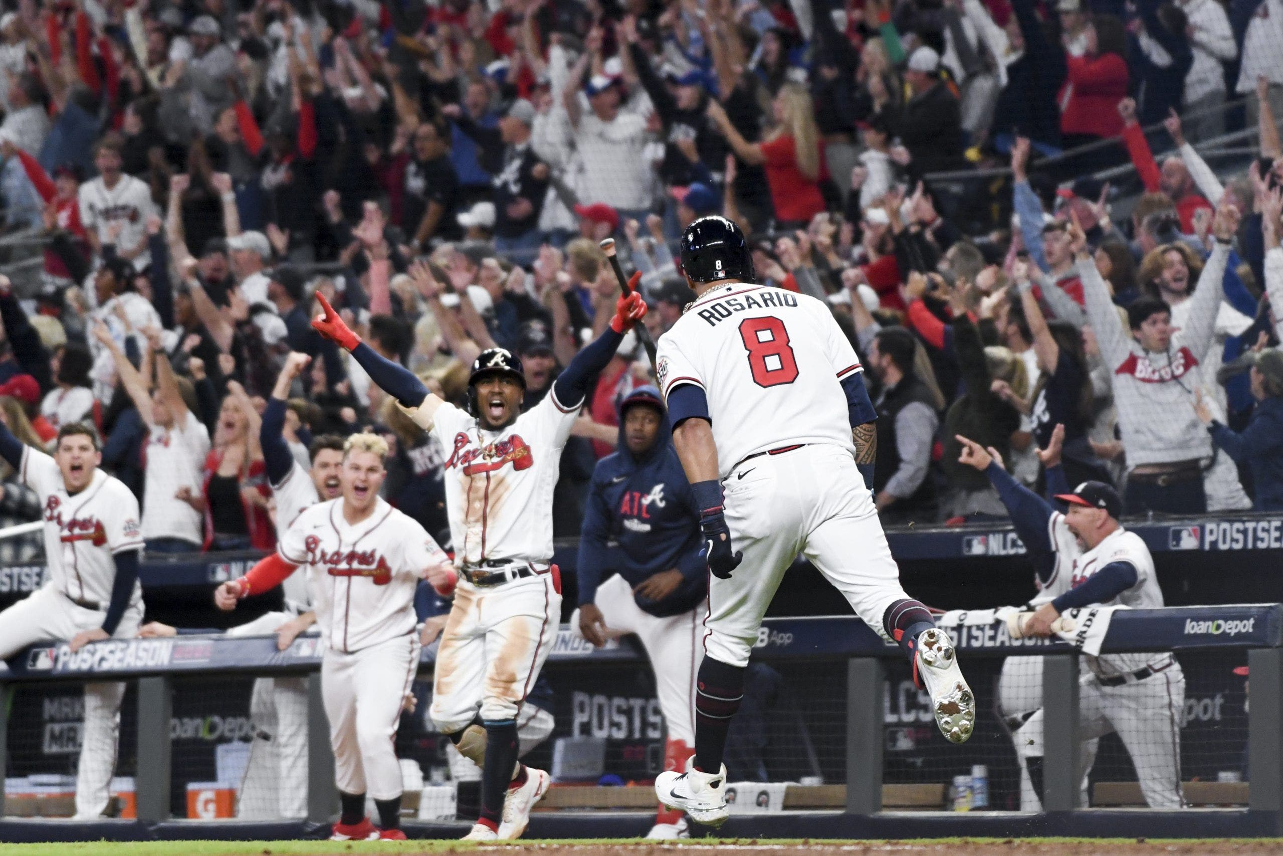 The Braves' appearance in the 2021 World Series was their first since 1999. (Wally Skalij / Los Angeles Times via Getty Images)