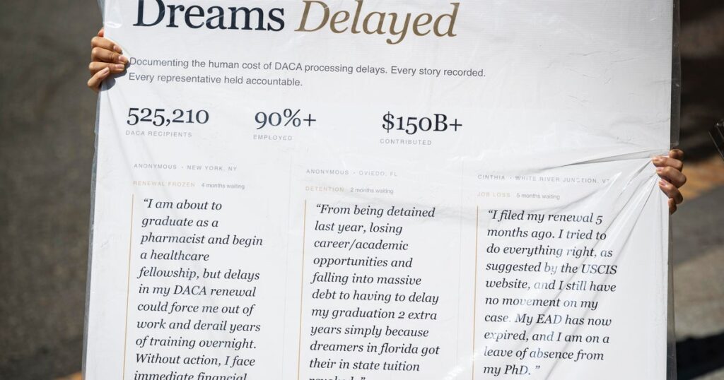 DACA renewal applications face record delays, costing some their jobs