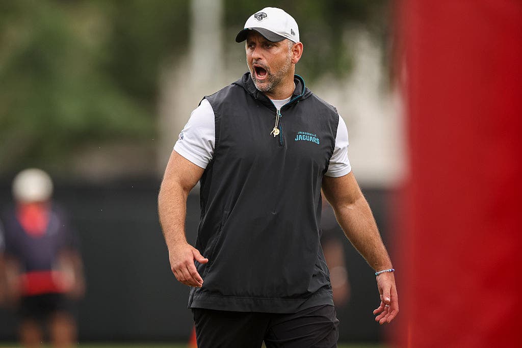 Anthony Campanile has the Jaguars at the top pf the league in rushing defense. (Photo by James Gilbert/Getty Images)