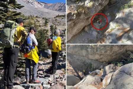 Bone-chilling ordeal for freezing hikers stranded for 36-hours on notorious California mountain