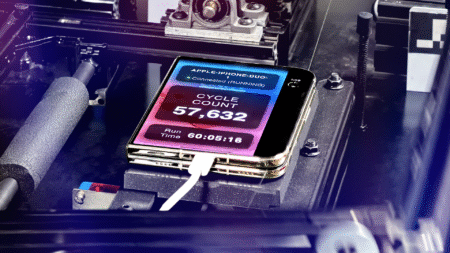 Watch Us Fold the iPhone Duo Thousands of Times on Our Weeks-Long Livestream