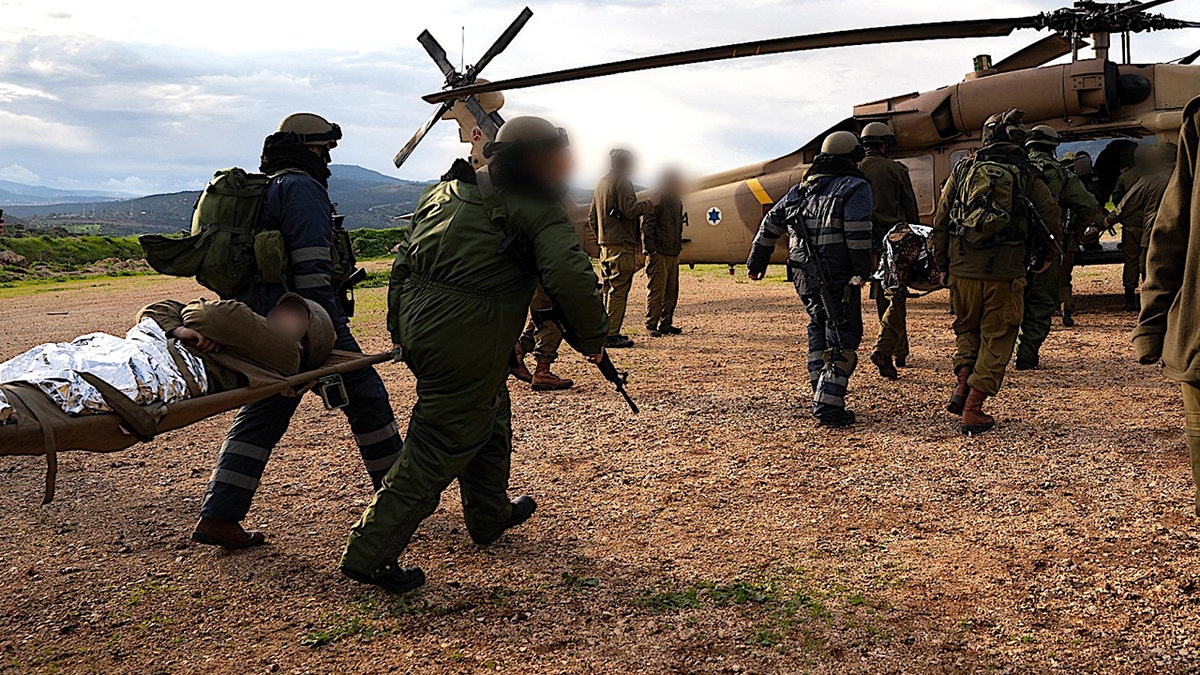 IDF medics evacuate injured