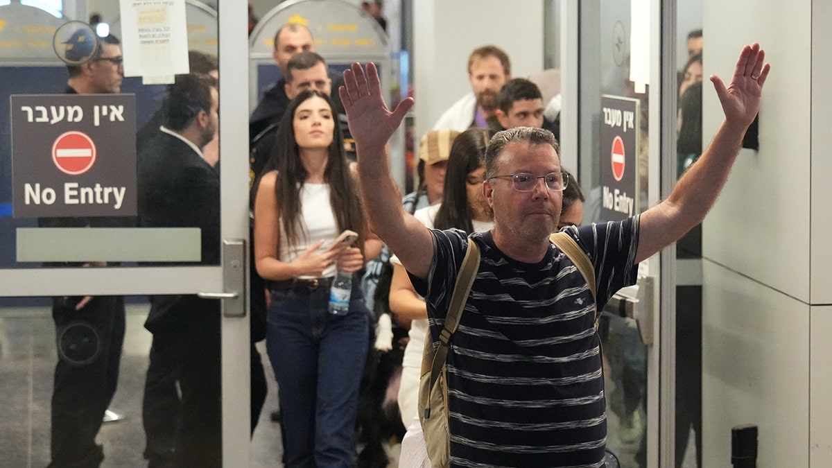 Israeli passenger Haim Lazarovich