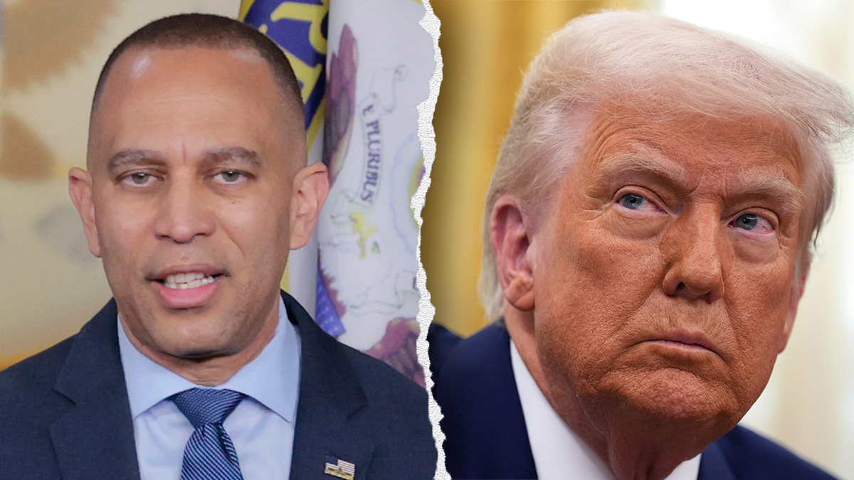 Trump and Jeffries