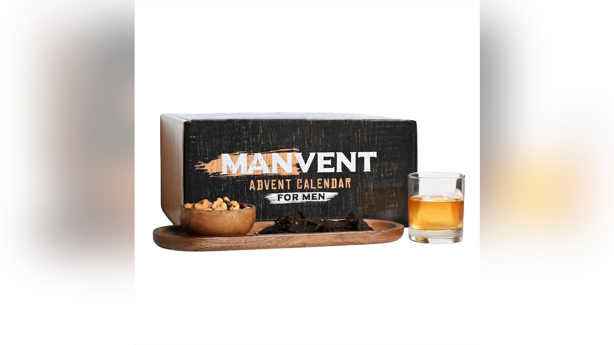 An advent calendar designed for men, the ManVent includes craft drinks, snacks, practical finds and more.