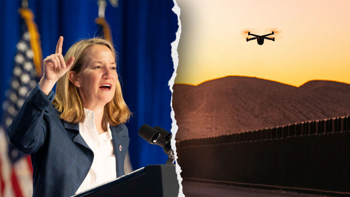 Kris Mayes and border drone