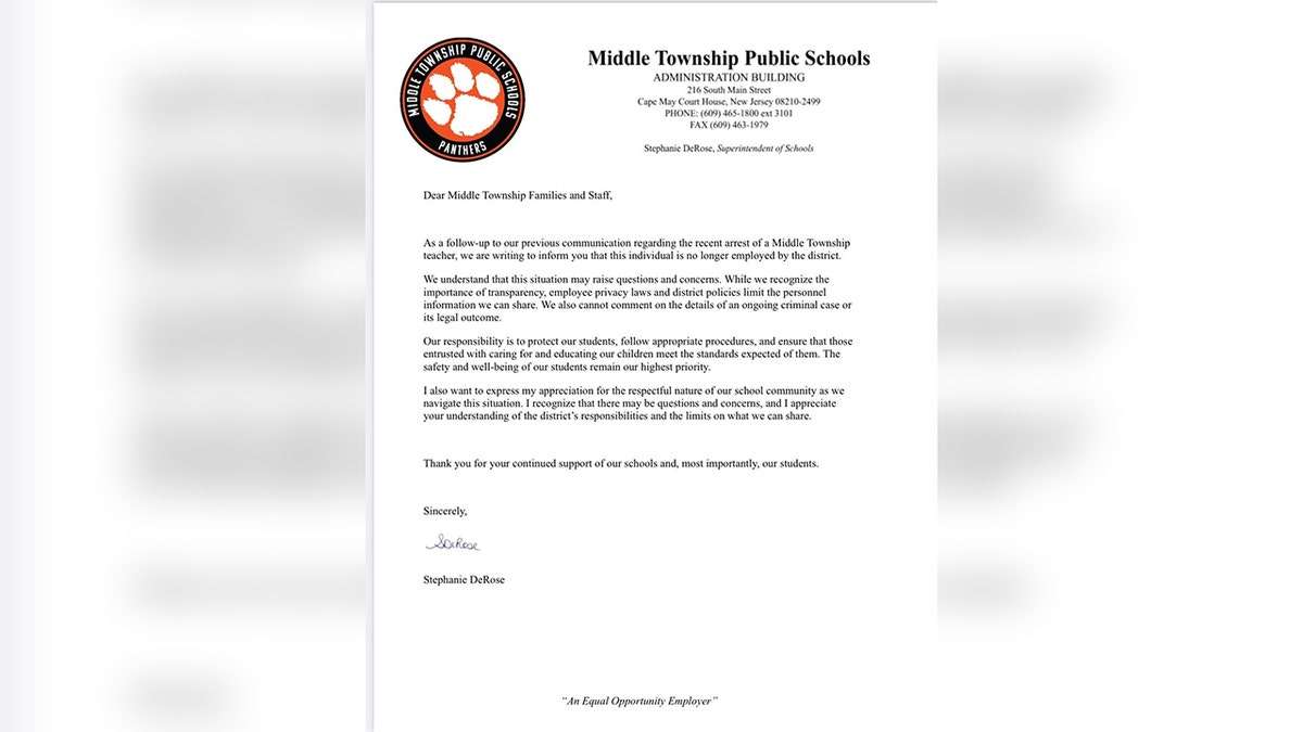 note to community members