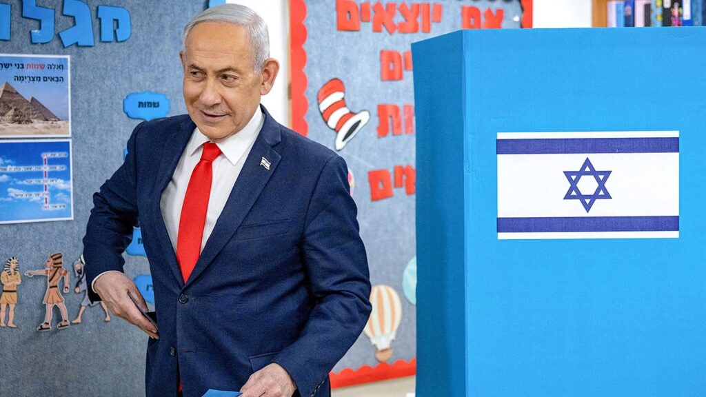 Israelis vote in record numbers in first national election since the Oct 7 Hamas massacre