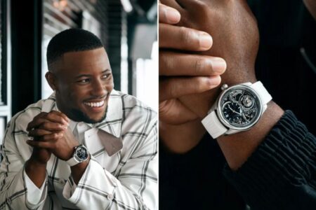 Saquon Barkley collabs with H. Moser & Cie. on a watch worthy of champions