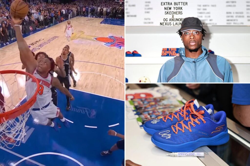 Here’s the one place in the world you can find OG Anunoby’s winning Skechers kicks