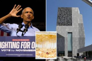 Obama’s ‘Saddam Hussein’s Cheesecake Factory’ jab at Trump comes back to bite him: ‘Guy built himself a wizard prison’