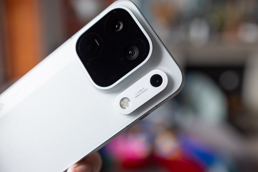 Image of a white phone with cameras