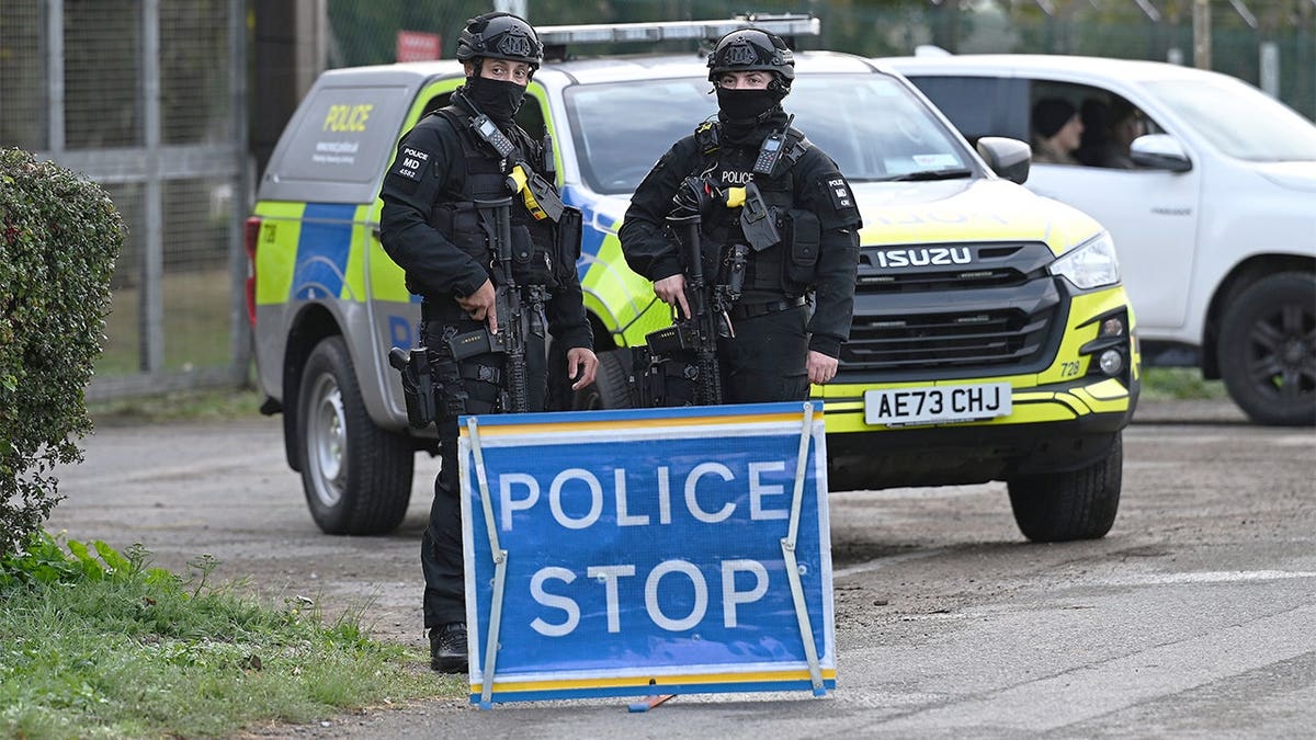 RAF fairford armed police