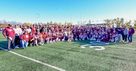 Championship trophy forgotten by Saskatoon Hilltops to be handed to Regina Thunder