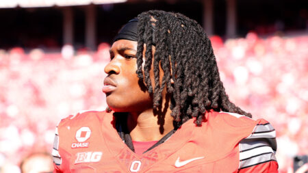 Iowa HC Kirk Ferentz Makes Bold Comparisons For Ohio State Star Jeremiah Smith
